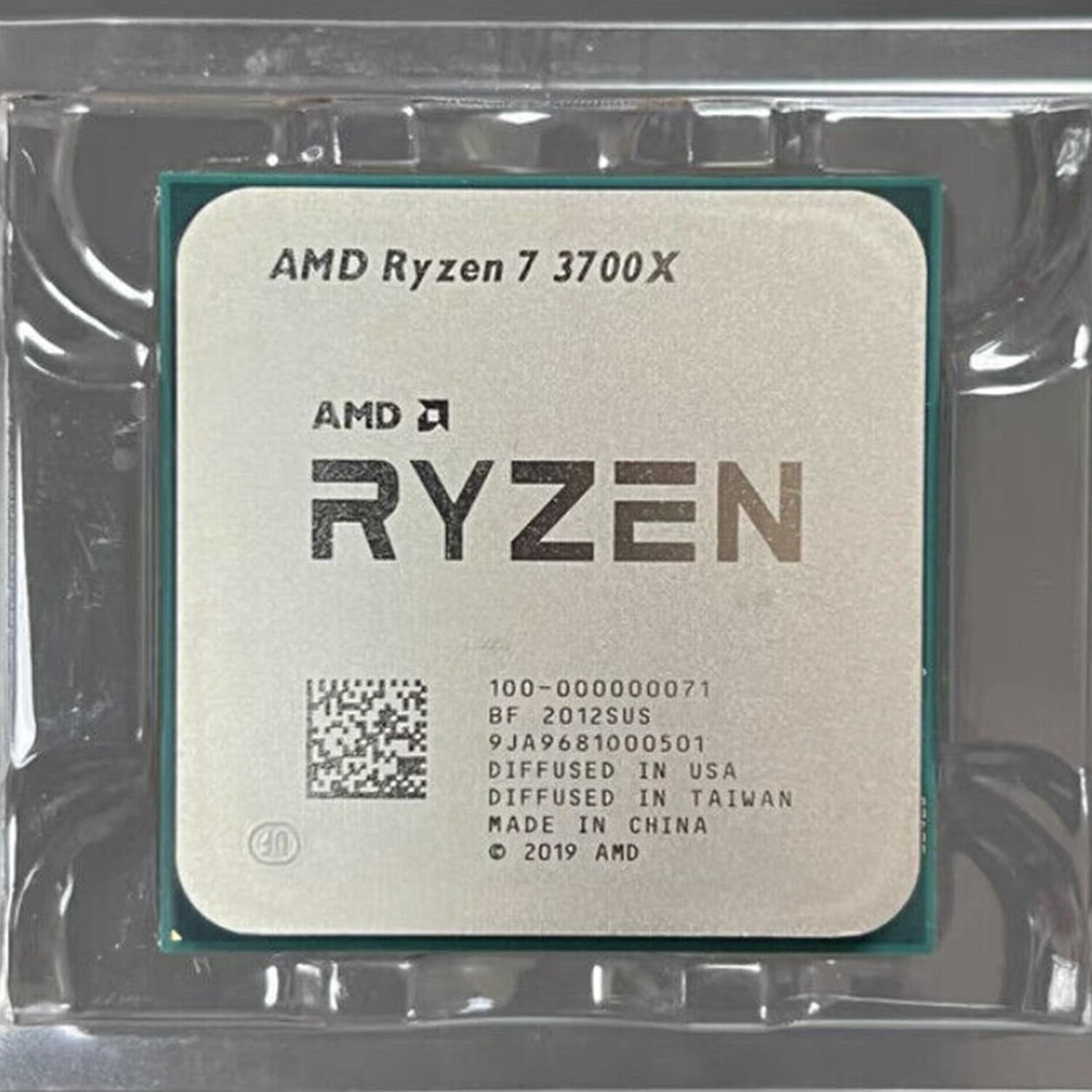 RYZEN 7 3700X TRAY